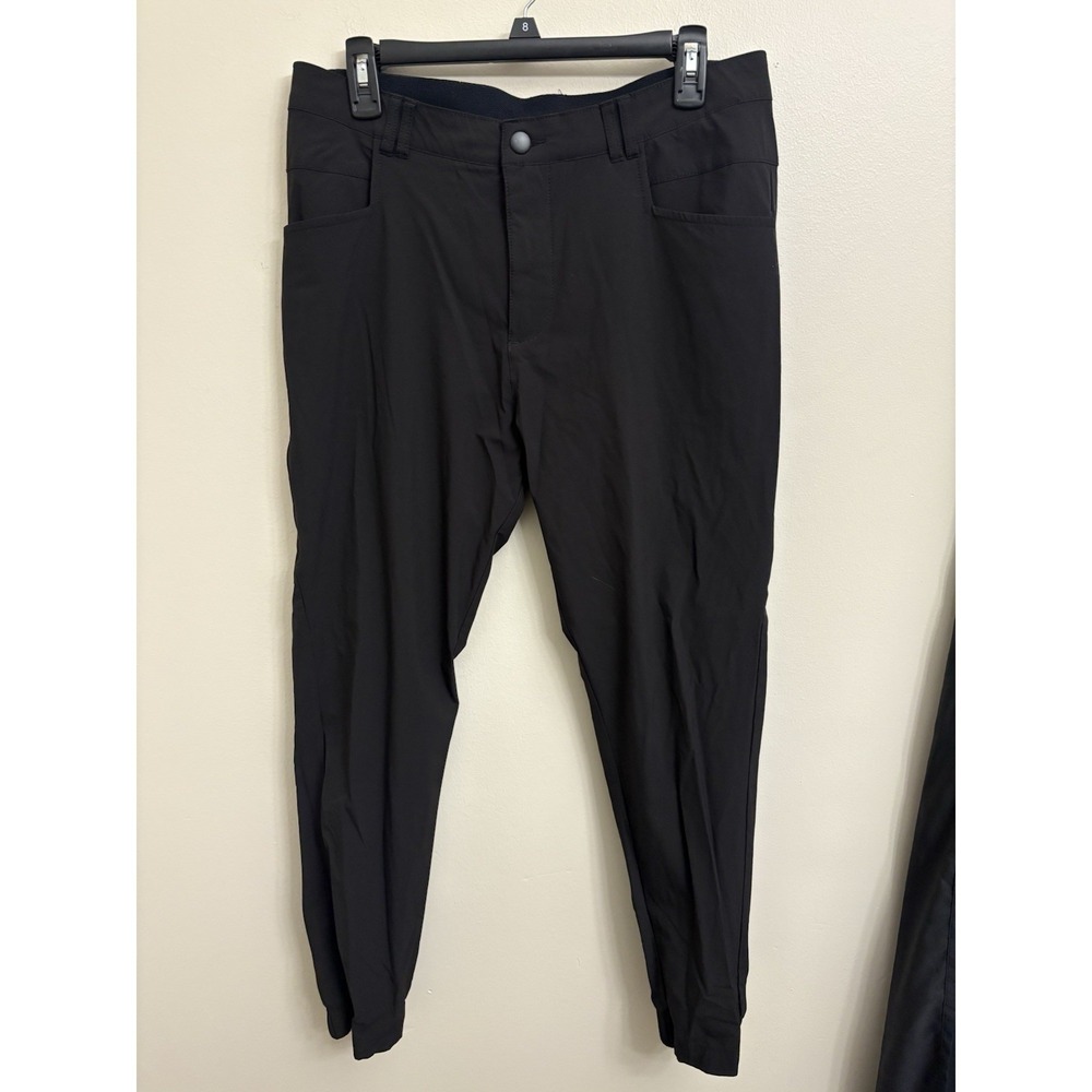 BYLT Premium Basics Men's Ace Performance Jogger Pants Black Size 35 Stretch